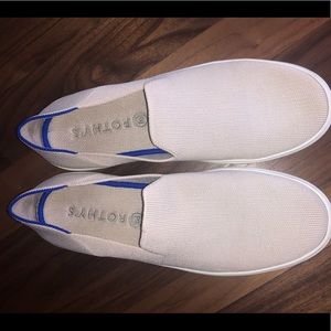 Rothys “The Sneaker” in Sand Size 10